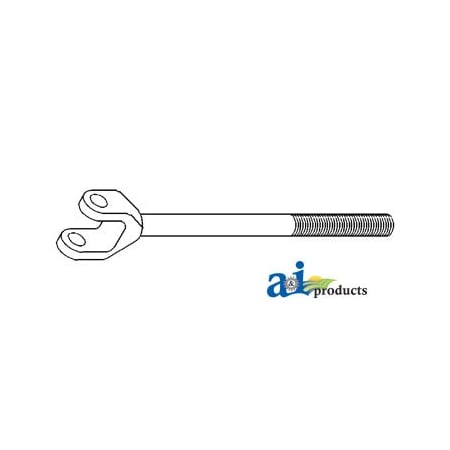 A & I Products Yoke, 1" Dia. (LH) 16" x3" x1.5" A-897655M92